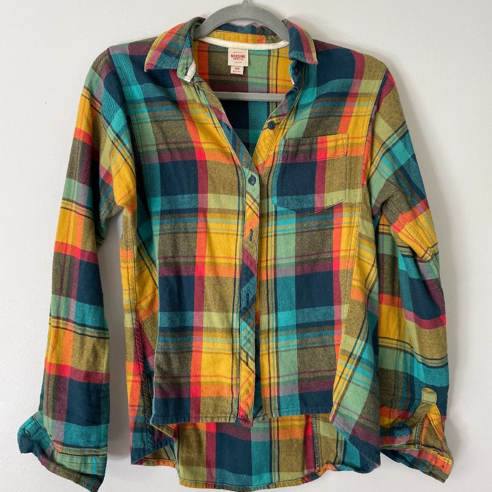 High/Low Target Flannel